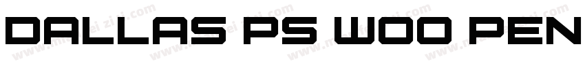 Dallas PS W00 Pen字体转换